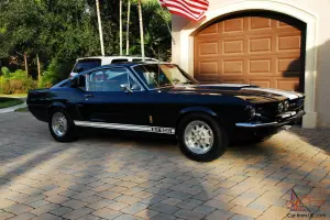 Orignal 1967 Shelby GT 500, a Dealer Installed 427 Side Oiler Engine veheicle