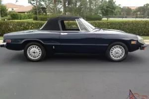 Low Mileage Rare Navy Blue Spider with Dellorto Carbs