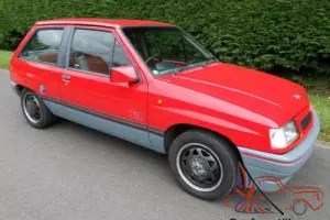 VAUXHALL NOVA 1.4 SR 3DR HATCHBACK ( VERY RARE) GENUINE 39000 MILES FROM NEW