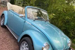 VW Karmann beetle convertible rare Right hand drive