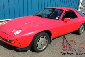 PORSCHE 928S 4.7 MANUAL 928 NON SUNROOF 1982
