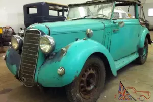 1937 Hillman Magnificent Foursome Drophead Coupe **No Reserve**