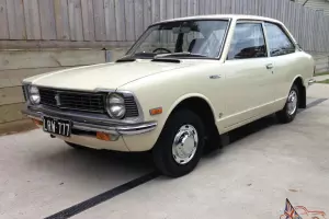 Toyota Corolla 1974 KE20 2 Door 4 Speed Manual Classic Retro Vintage Sedan Coupe in Port Fairy, VIC