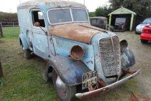  1937 Fordson 77 panel van V8 