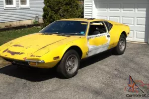 1972 DeTomaso Pantera project