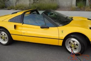 1982 YELLOW  Ferrari 308 GTSi Targa 3.0L 60K miles