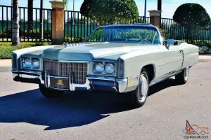 The right one baby 1971 Cadillac Eldorado Convertible fully restored simply mint