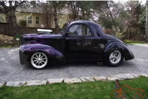 "FAST WILLY" - 1941 WILLYS 441 COUPE - 950 HP HOT ROD SHOW CAR