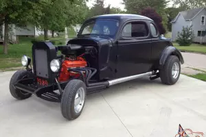 A 1939 Plymouth Business Coupe model a rat rod street rod sedan RUNNER DRIVER