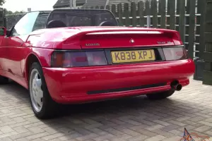  1993 Lotus Elan SE Turbo Exceptional example in Calypso Red with service history 