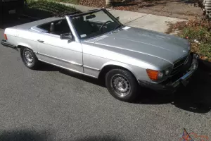 SUPERBLY MAINTAINED 1978 MERCEDES CONVERTIBLE 450SL 73K ORIGINAL MILES GORGOEUS!