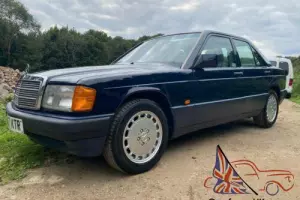 MERCEDES 190E 2.0 AUTO W201 2 OWNERS FSH CLASSIC 1.8 2.6 190 BEAUTIFUL EXAMPLE