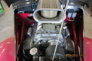 1950 anglia all Steel Body427 chevy 671 blower 850 HP eng just rebuilt