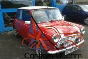  1992 ROVER MINI COOPER 1.3I RED/WHITE 