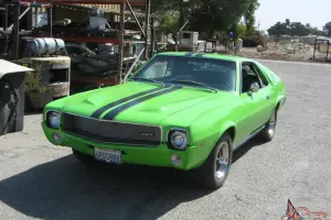 1969 AMC AMX BIG BAD GREEN