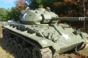 1943 M24 Chaffee Tank - RARE WWII Armor!