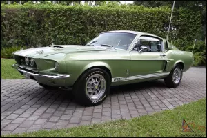 1967 FORD MUSTANG SHELBY COBRA GT-500 ELEANOR 67 GT500 4 SPD 428 AUTHENTIC