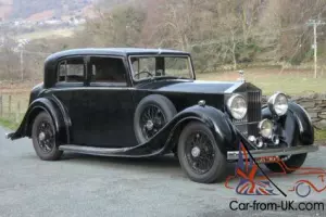 1936 Rolls-Royce 25/30 Freestone & Webb Sports Saloon GUL68