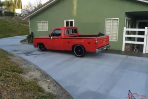 Shop Truck Bagged Dodge D150 Pickup Shortbed Mopar Air Ride Rat Project Rod Low