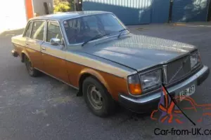 1976 Volvo 264 GL Sedan V6 2.7L Barn find all original drift race restore
