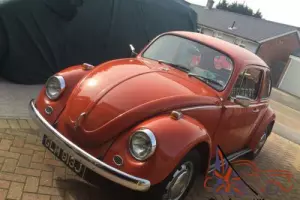 Vw beetle 1971 clementine orange 1200cc low owners