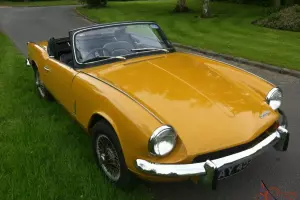  1970 Mk3 Triumph Spitfire 51,000 miles, 2 previous owners. Full MOT Overdrive 