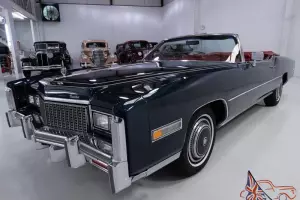 1976 CADILLAC ELDORADO CONVERTIBLE, MECHANICALLY REFRESHENED!