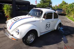 1973 VOLKSWAGEN BEETLE HERBIE LOVE BUG!! SHOW CAR RUNS GREAT MAKE OFFER