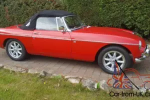 MGB Roadster car -Tartan Red,tax exempt Photo