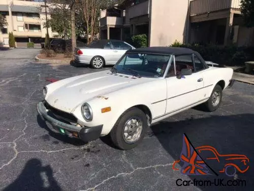 1980 Fiat 124 Spider