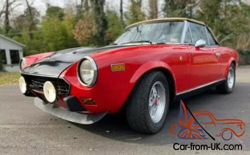 1982 Fiat 124 Spider