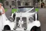 1981 BEAUFORD OPEN TOURER WHITE WEDDING CAR 2.0 LITER