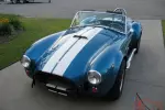 Shelby Cobra 427 CSX 4824  Guardsman blu w/ white stripe  832 miles titled 1965