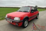 Peugeot 205 CTi, 1.6 convertible, long mot, appreciating classic hot hatch.