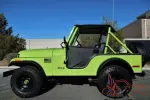 1979 Jeep CJ PAINTED IN HEMI CUDA  SUB LIME GREEN
