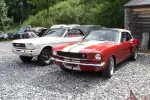 1966 MUSTANG CONVERTIBLE SHELBY CLONE A CODE, 1965 MUSTANG CONV 289 HIPO K CODE