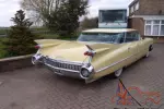 1959 cadillac deville 4 door pillar less flat top MOT exempt V8 UK registered un