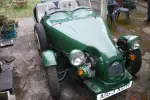  Lomax 223 Citroen 2CV / Dyane based kit car. 602cc, 3 wheel, GRP body in green 