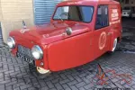 Reliant Regal side valve van from 1955 rare microcar bubblecar trike advertising