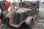 Renault pickup vintage restoration project rat rod rusty relic barnfind
