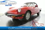 1986 Alfa Romeo ALFA ROMEO VELOCE CONVERTIBLE LEATHER MANUAL L@@K