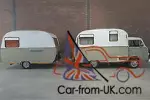 Volkswagen Jurgens Kombi Autovilla and Trailer