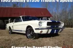 1966 GT-350 Tribute signed by Carroll Shelby 4 Speed Aluminum Heads 347 Stroker