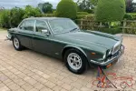 1986 DAIMLER DOUBLE SIX SALOON MET GREEN/CREAM LEATHER 3 OWNERS 73K MLS V NICE