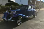 beauford Cosworth convertible coupe ,performance blue , ONLY 160 MILES