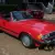1986 Mecedes Benz 560 SL Red/ Black int 54,000 mi