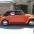 NICE 1979 VW CONVERTIBLE IN BRIGHT ORANGE