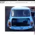  Mini clubman 1980 blue 