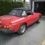 1975 MG MGB Red Convertible, 4-Cylinder Manual Transmission (4-speed)