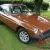 MG B GT 1.8 BROWN RUBBER BUMPER 1980